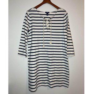 Nwt Gap Navy Stripe Dress size large